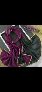 شال مجلسی حریر دو رو نوار دوزی-122746