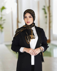 روسری نخ حریر قواره110-150148