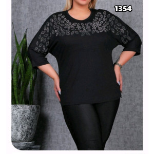 بلوز زنانه سایز بزرگ کد 1354