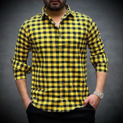 پیراهن چهارخانه