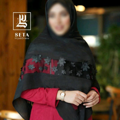 روسری مشکی آرزوی بهار-125824