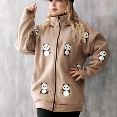 سویشرت پاندا آستین انگشتی