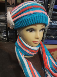 شال و کلاه دخترانه