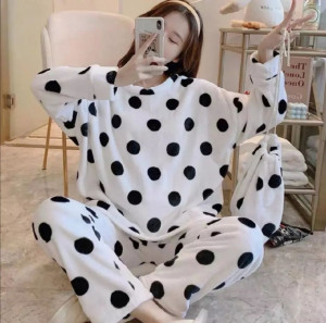 ست بلوز و شلوار حوله ای-107584