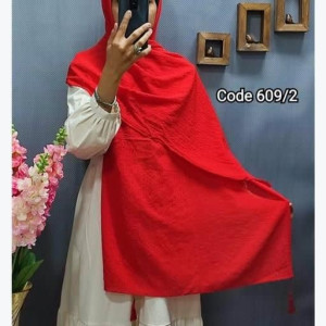 شال پفکی رنگی-110666