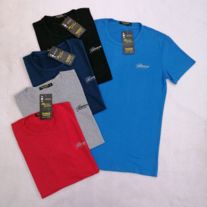 تیشرت مردانه نخی برند truemen طرح ساده کیفیت عالی و نرم-112815