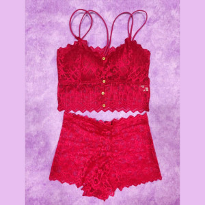 ست نیم تنه و شورتک