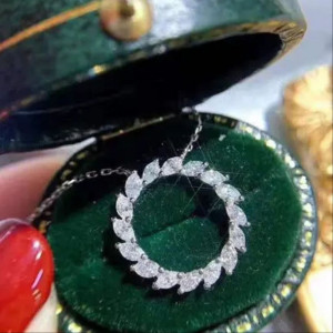 گردنبند طرح فرفره گرد کد XL153