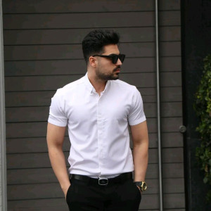 پیراهن آستین کوتاه مردانه-129948