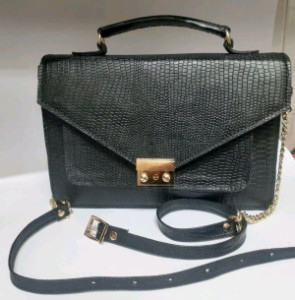 کیف چرم طبیعی زنانه چرم بزی لیزارد