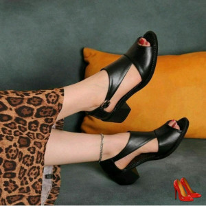 صندل پاشنه 5 سانت زنانه