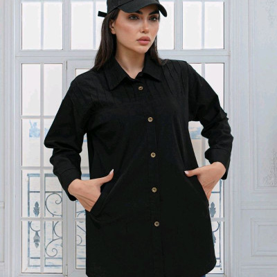 مانتو دخترانه کتان مزونی مدل مانتو اسپرت دخترانه نوجوان کاروارداتی شیک کیفیت عالی فری سایز36تا44رنگ