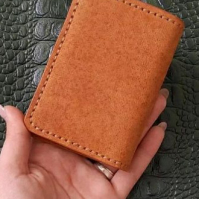 کیف کارت دولت یا جاکارتی مرجان چرم طبیعی