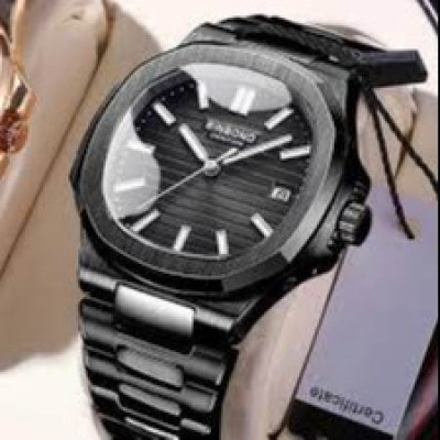 ساعت مچی مردانه اورجینال رنگ ثابت و ضداب بینبند طرح پتک فیلیپ binbond-128276