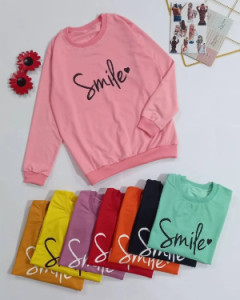 بلوز آستین بلند زنانه smile