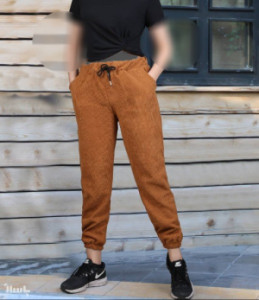 شلوار اسلش مخمل کبریتی-119161