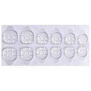 چسب ناخن مصنوعی مدل GL مجموعه 12 عددی