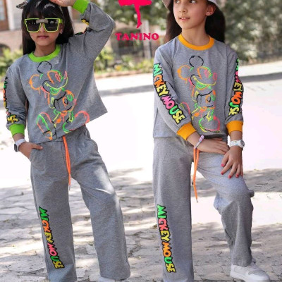 کراپ و شلوار دخترانه شیک