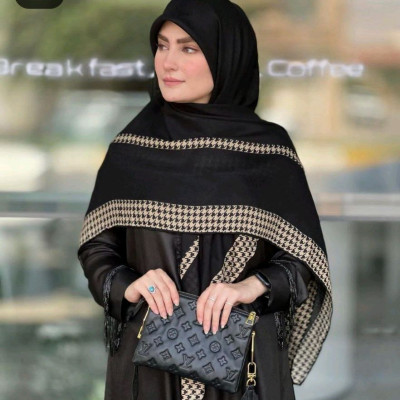 روسری نخی حاشیه پیجازی-125977