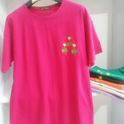 تیشرت نخ پنبه زنانه.-134929