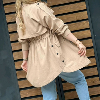 مانتو اسپرت زنانه لنین مدل مانتو جدید اسپرت زنانه لینن بغل دکمه ای(کد33)