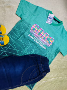 تیشرت وشورت شیک پسرانه