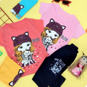 تیشرت و شلوارک دخترانه