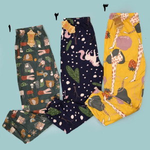 شلوار گیاهی زنانه طرح فانتزی(3)