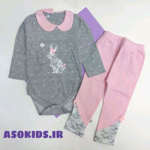 بلوز شلوار دخترانه نقلی