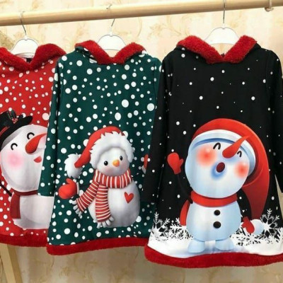 تونیک کلاهدار کریسمسی