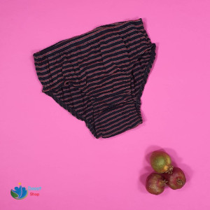 شورتکس نخی اعلا زنانه مدل راه راه