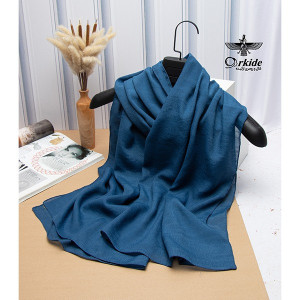 شال اسلپ آبی نفتی ساده ESL18