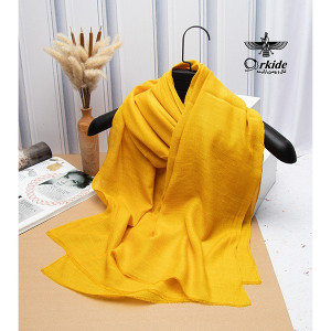 شال اسلپ زرد ساده ESL19