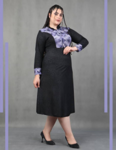 پیراهن مجلسی پارچه شنی نرم و لطیف