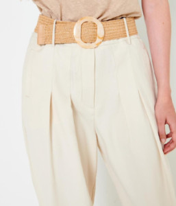 شلوار مام کتان