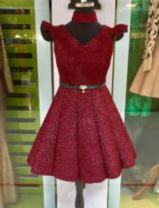 سارافون زنانه لمه مدل لمه چمنی-128162