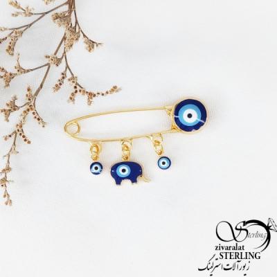 سنجاق سینه چشم زخم برند ysx کد 11638