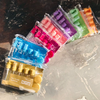 پک مسافرتی 9 تکه سری جدید(7 رنگ جذاب)