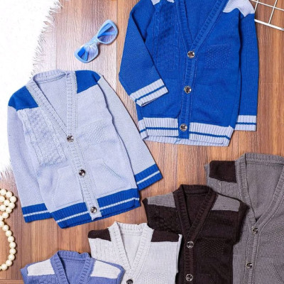 ژاکت پسرانه جلو باز