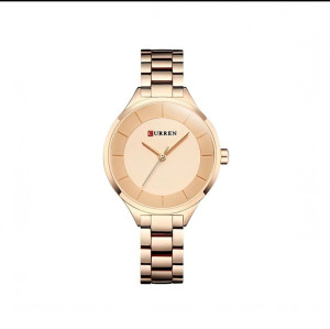 ساعت آنالوگ زنانه برند curren مدل 9015L RG