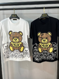 تیشرت لانگ طرح خرسی