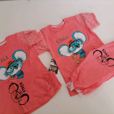 تاپ و دامن زنانه پنبه‌ای مدل بلوز شلوار