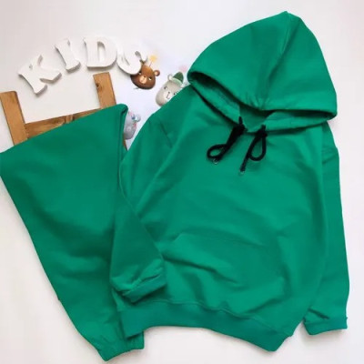 ست هودی و شلوار ساده-126864