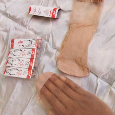 جوراب شیشه ای کرم زنانه برند آیلار-113148