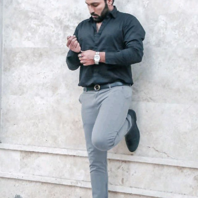 شلوار گاواردین دوبرکش