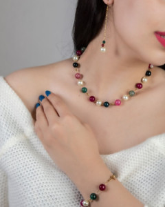 نیم ست مرواریدی