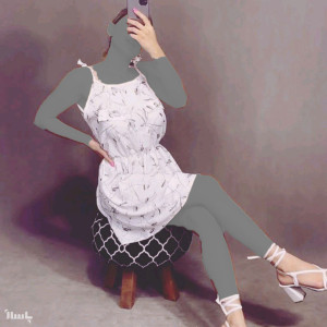 پیراهن مهمانی زنانه نخی مدل عروسکی-154853