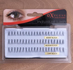 مژه با موی طبیعی تکی mix اکسیژن