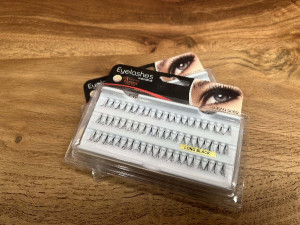 مژه با موی طبیعی تکی long black بدون گره اکسیژن