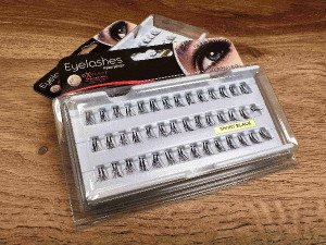 مژه با موی طبیعی تکی double short black اکسیژن